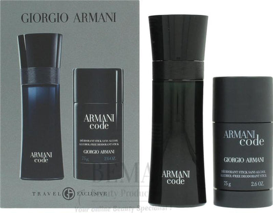 GIFTSET ARMANI CODE 2PCS 2 By GIORGIO ARMANI For MEN