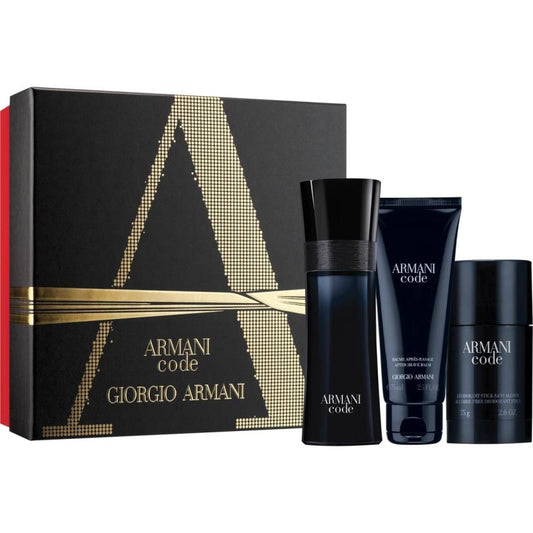 GIFTSET ARMANI CODE 3PCS4 By GIORGIO ARMANI For Men