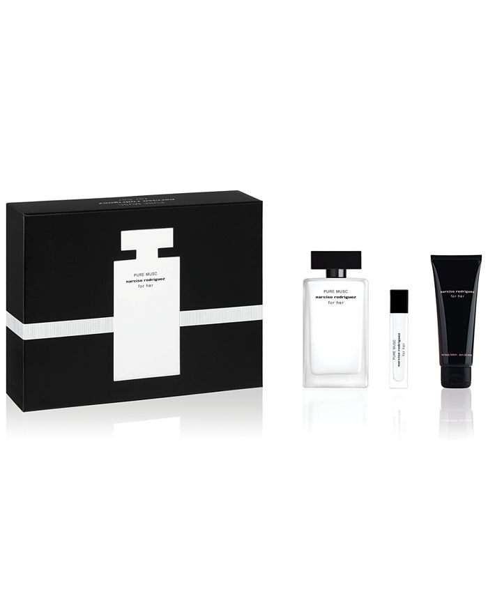 GIFTSET NARCISO RODRIGUEZ FOR HER PURE MUSC 3 PCS  3 By NARCISO RODRIGUEZ For WOMEN