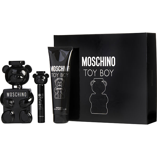 GIFTSET MOSCHINO TOY BOY 3 PCS BY MOSCHINO 1 By MOSCHINO For MEN