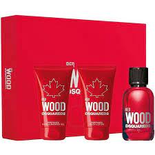 DSQUARED2 RED WOOD(W)(HB)3PC By  For WOMEN