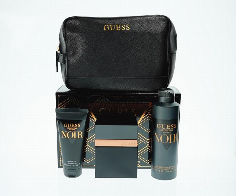 GUESS SEDUCTIVE HOMME NOIR(M)(HB)(LI FREE)4PC By  For MEN