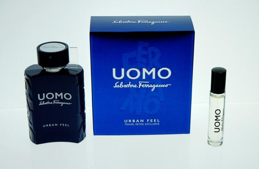 SALVATORE FERRAGAMO UOMO URBAN FEEL(M))HB)2PC By SALVATORE FERRAGAMO For MEN