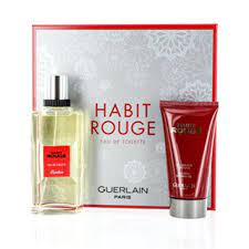 GIFTSET HABIT ROUGE BY GUERLAIN 2PCS  3 By GUERLAIN For MEN