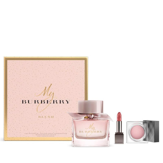 GIFTSET MY BURBERRY BLUSH 3 PCS EAU DE PARFUM SPRAY By BURBERRY For Women