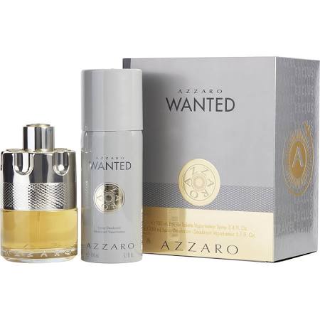 GIFTSET AZZARO WANTED 2 PCS  34 FL By AZZARO LORIS For MEN