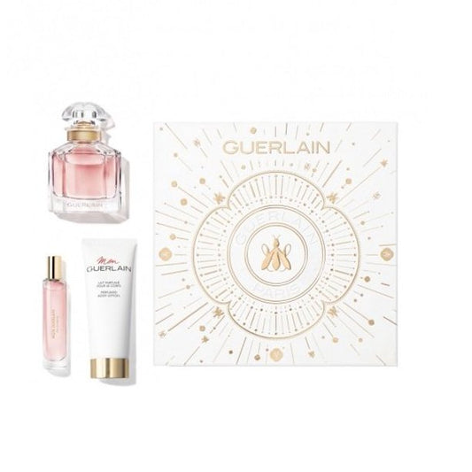 MON BY GUERLAIN 3 PCS SET GUERLAIN MON EAU DE PARFUM SP By GUERLAIN For Kid