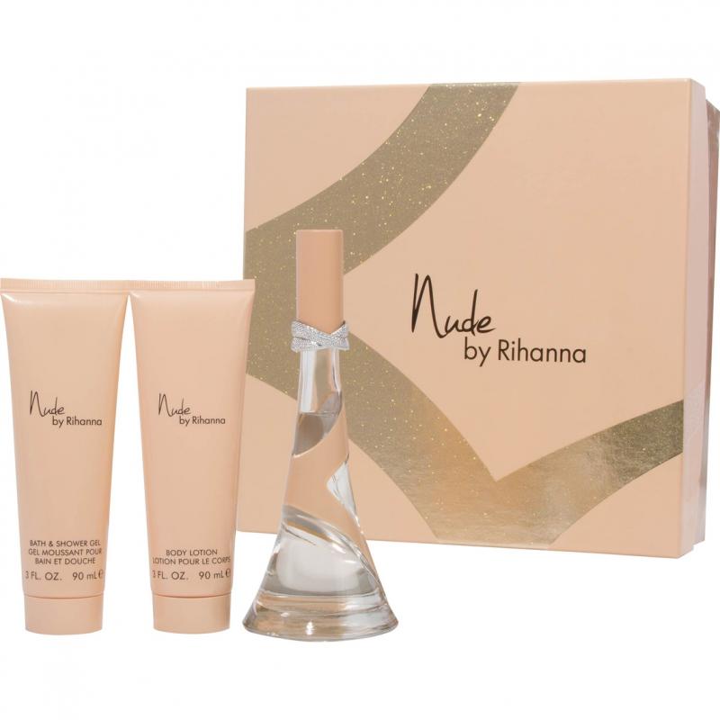 GIFTSET NUDE BY RIHANA 4 PCS  34 FL By RIHANNA For WOMEN